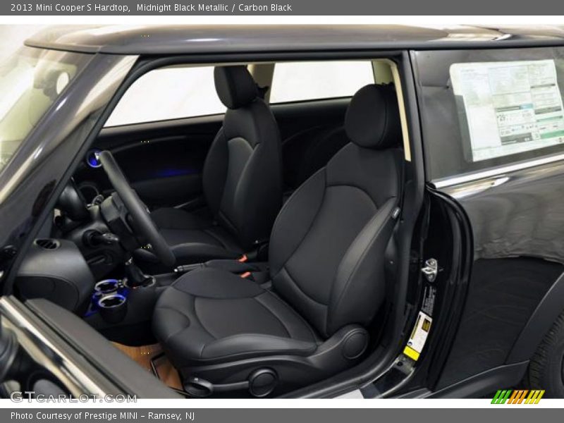 Midnight Black Metallic / Carbon Black 2013 Mini Cooper S Hardtop