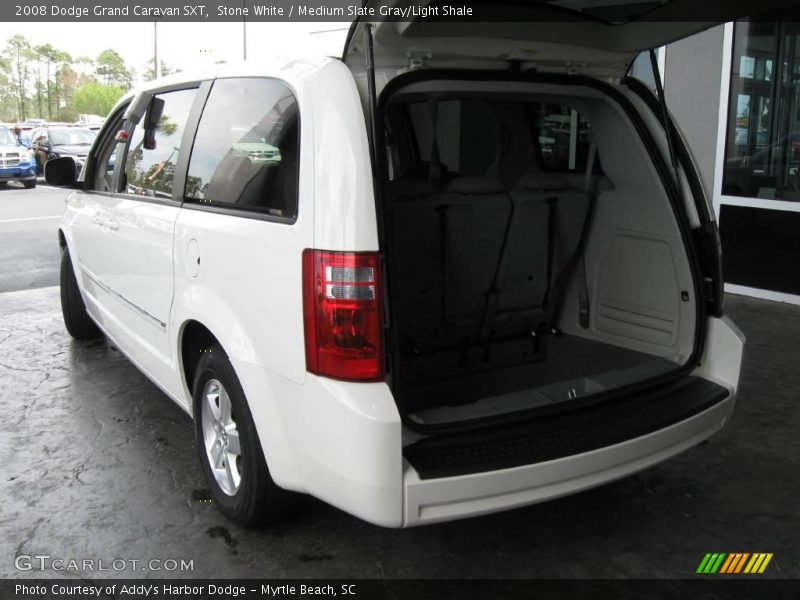 Stone White / Medium Slate Gray/Light Shale 2008 Dodge Grand Caravan SXT