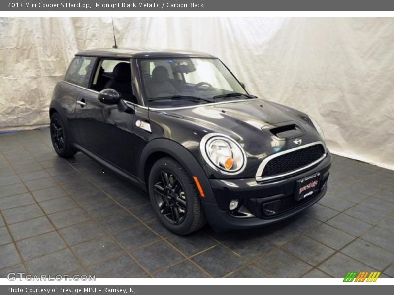 Midnight Black Metallic / Carbon Black 2013 Mini Cooper S Hardtop