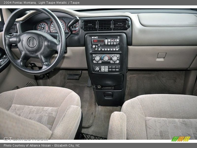 Dashboard of 2004 Montana 