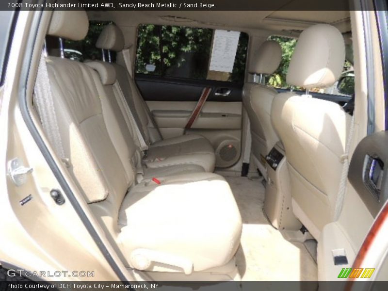 Sandy Beach Metallic / Sand Beige 2008 Toyota Highlander Limited 4WD