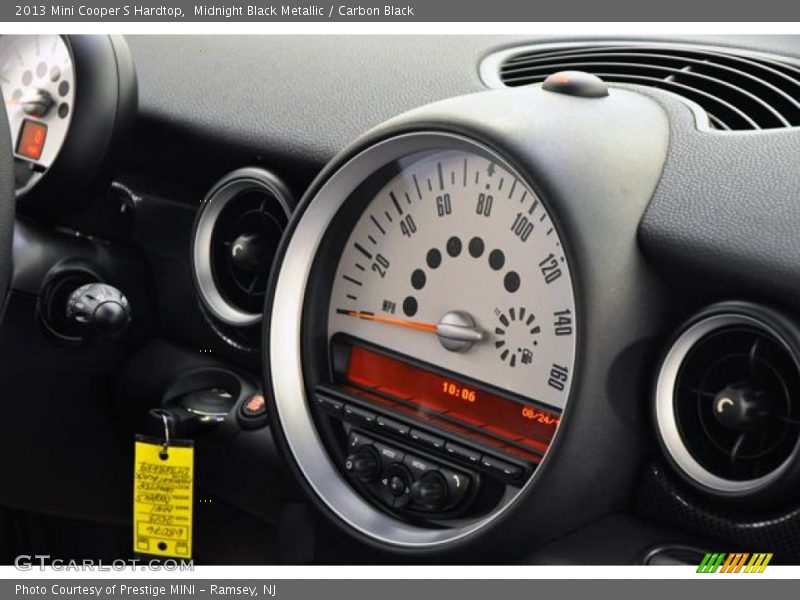 Midnight Black Metallic / Carbon Black 2013 Mini Cooper S Hardtop