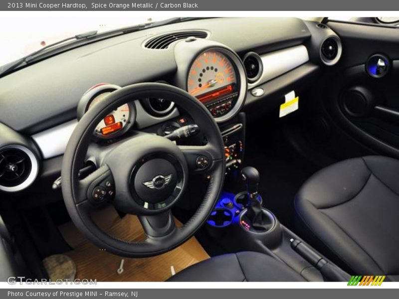 Spice Orange Metallic / Carbon Black 2013 Mini Cooper Hardtop