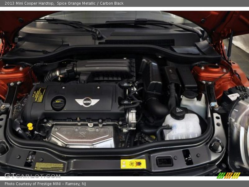 Spice Orange Metallic / Carbon Black 2013 Mini Cooper Hardtop