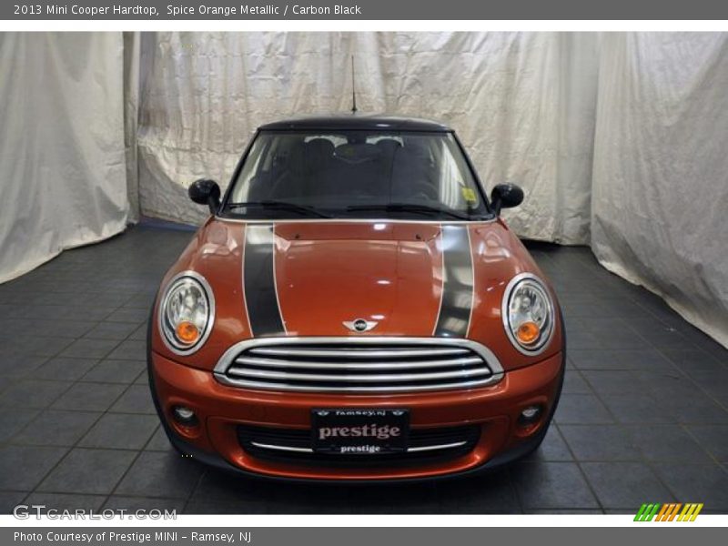 Spice Orange Metallic / Carbon Black 2013 Mini Cooper Hardtop