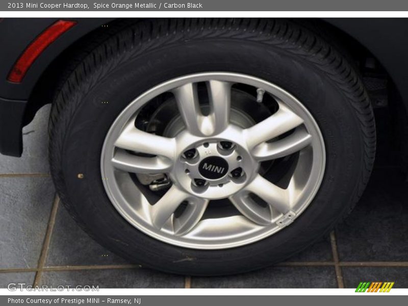 Spice Orange Metallic / Carbon Black 2013 Mini Cooper Hardtop