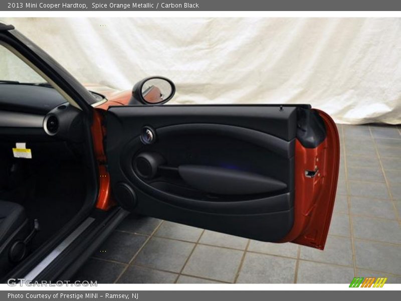 Spice Orange Metallic / Carbon Black 2013 Mini Cooper Hardtop