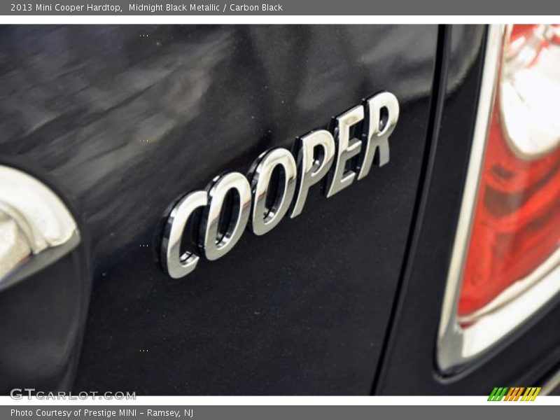 Midnight Black Metallic / Carbon Black 2013 Mini Cooper Hardtop