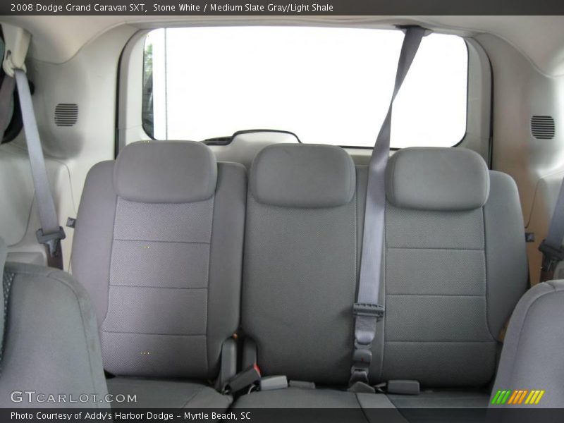 Stone White / Medium Slate Gray/Light Shale 2008 Dodge Grand Caravan SXT