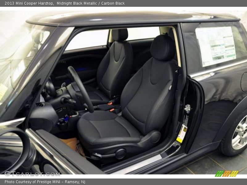 Midnight Black Metallic / Carbon Black 2013 Mini Cooper Hardtop