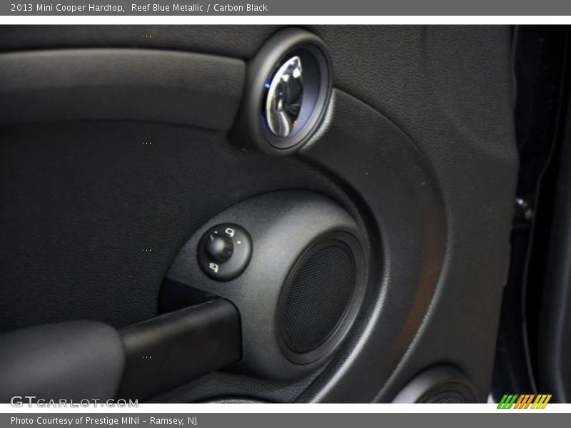 Reef Blue Metallic / Carbon Black 2013 Mini Cooper Hardtop