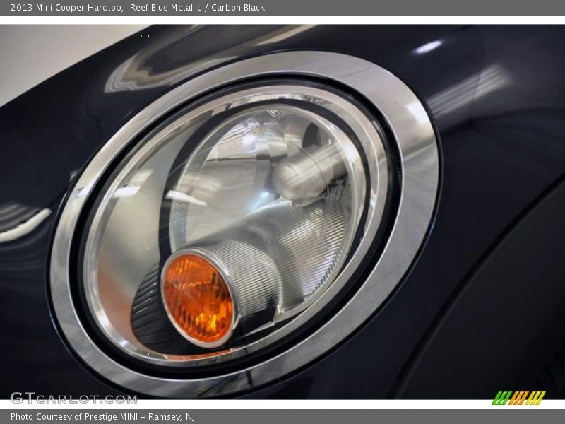Reef Blue Metallic / Carbon Black 2013 Mini Cooper Hardtop