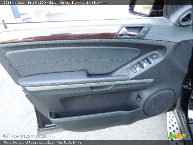 Obsidian Black Metallic / Black 2011 Mercedes-Benz ML 350 4Matic