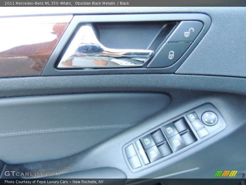 Obsidian Black Metallic / Black 2011 Mercedes-Benz ML 350 4Matic