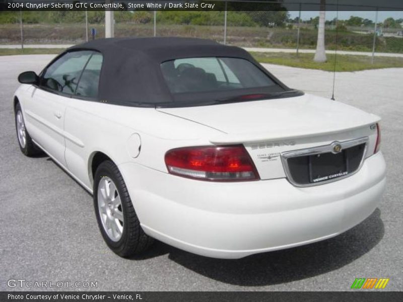 Stone White / Dark Slate Gray 2004 Chrysler Sebring GTC Convertible