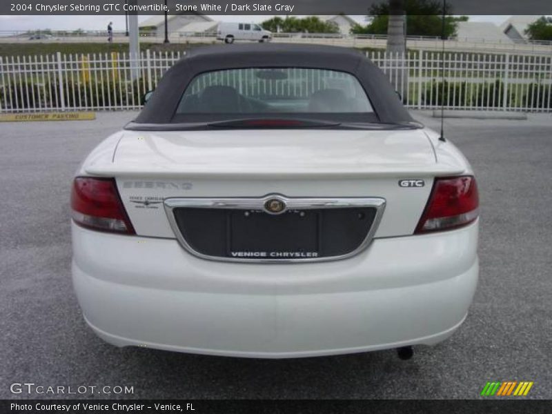 Stone White / Dark Slate Gray 2004 Chrysler Sebring GTC Convertible