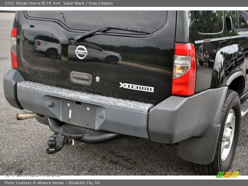 Super Black / Gray Celadon 2002 Nissan Xterra SE V6 4x4