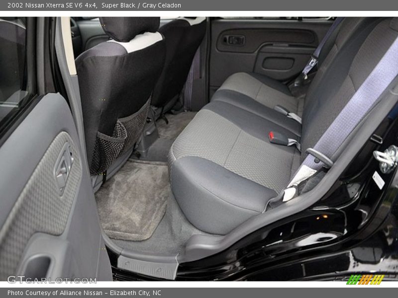 Super Black / Gray Celadon 2002 Nissan Xterra SE V6 4x4