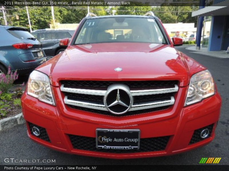 Barolo Red Metallic / Almond/Black 2011 Mercedes-Benz GLK 350 4Matic