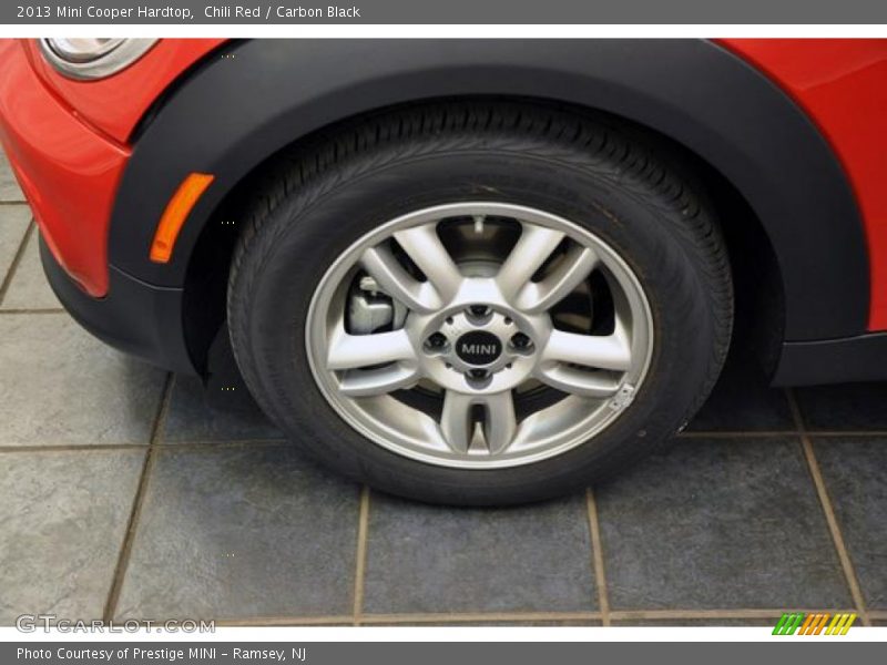 Chili Red / Carbon Black 2013 Mini Cooper Hardtop