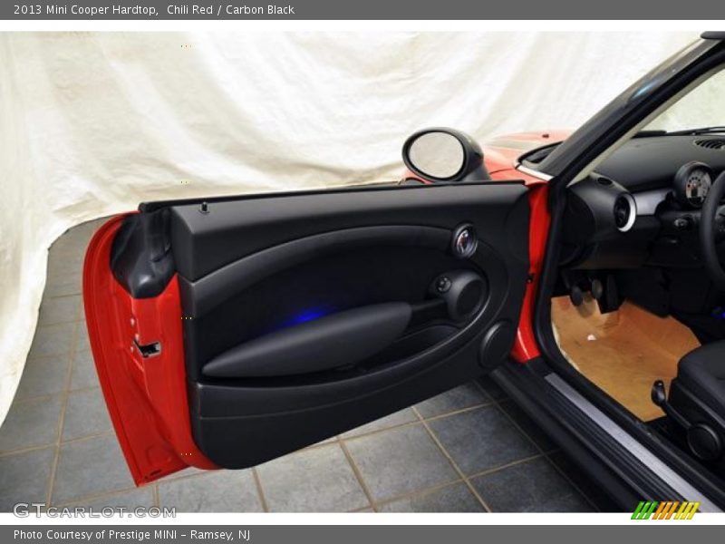 Chili Red / Carbon Black 2013 Mini Cooper Hardtop