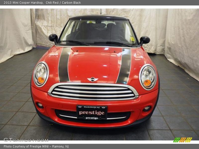 Chili Red / Carbon Black 2013 Mini Cooper Hardtop