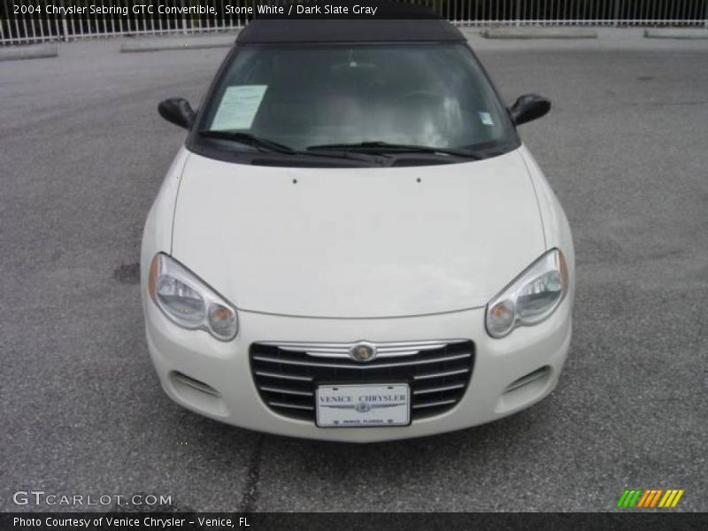 Stone White / Dark Slate Gray 2004 Chrysler Sebring GTC Convertible