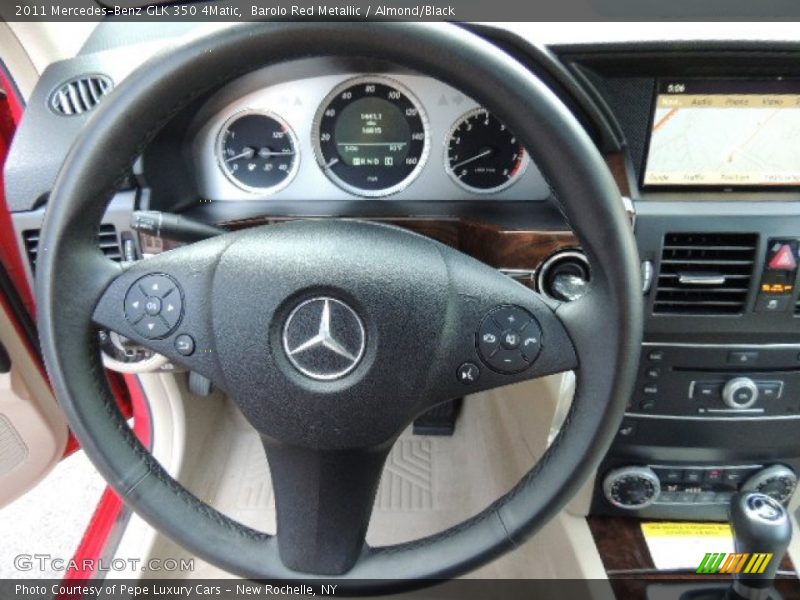 Barolo Red Metallic / Almond/Black 2011 Mercedes-Benz GLK 350 4Matic