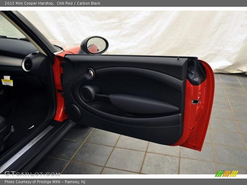 Chili Red / Carbon Black 2013 Mini Cooper Hardtop