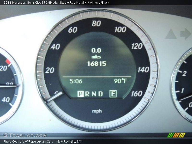Barolo Red Metallic / Almond/Black 2011 Mercedes-Benz GLK 350 4Matic