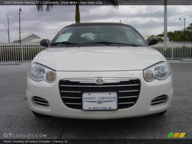 Stone White / Dark Slate Gray 2004 Chrysler Sebring GTC Convertible