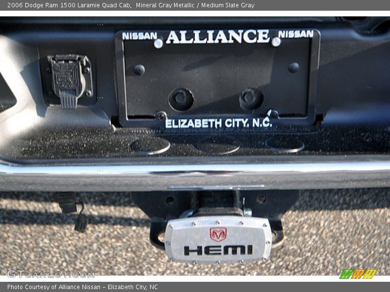 Mineral Gray Metallic / Medium Slate Gray 2006 Dodge Ram 1500 Laramie Quad Cab