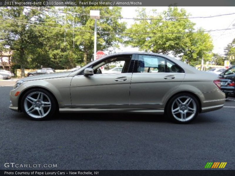 Pearl Beige Metallic / Almond/Mocha 2011 Mercedes-Benz C 300 Sport 4Matic
