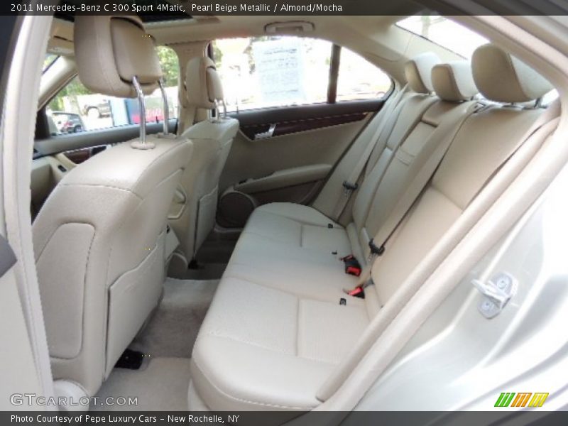 Rear Seat of 2011 C 300 Sport 4Matic