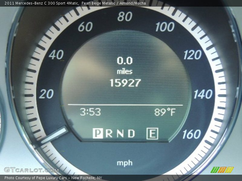 Pearl Beige Metallic / Almond/Mocha 2011 Mercedes-Benz C 300 Sport 4Matic