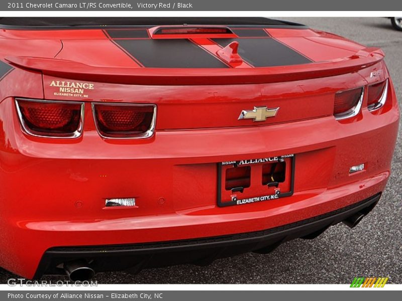 Victory Red / Black 2011 Chevrolet Camaro LT/RS Convertible