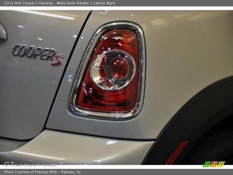 White Silver Metallic / Carbon Black 2013 Mini Cooper S Hardtop
