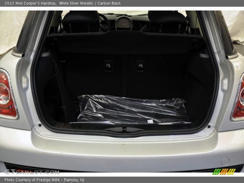 White Silver Metallic / Carbon Black 2013 Mini Cooper S Hardtop