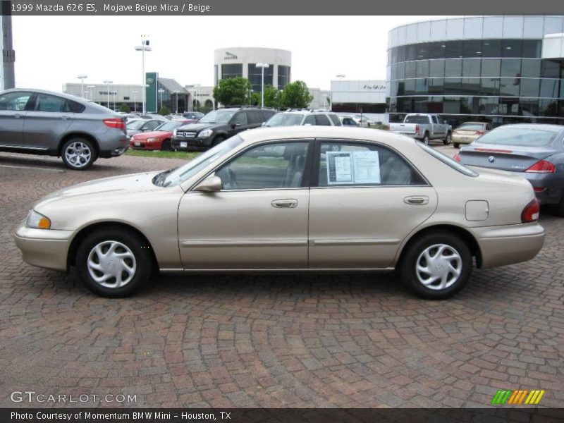 Mojave Beige Mica / Beige 1999 Mazda 626 ES