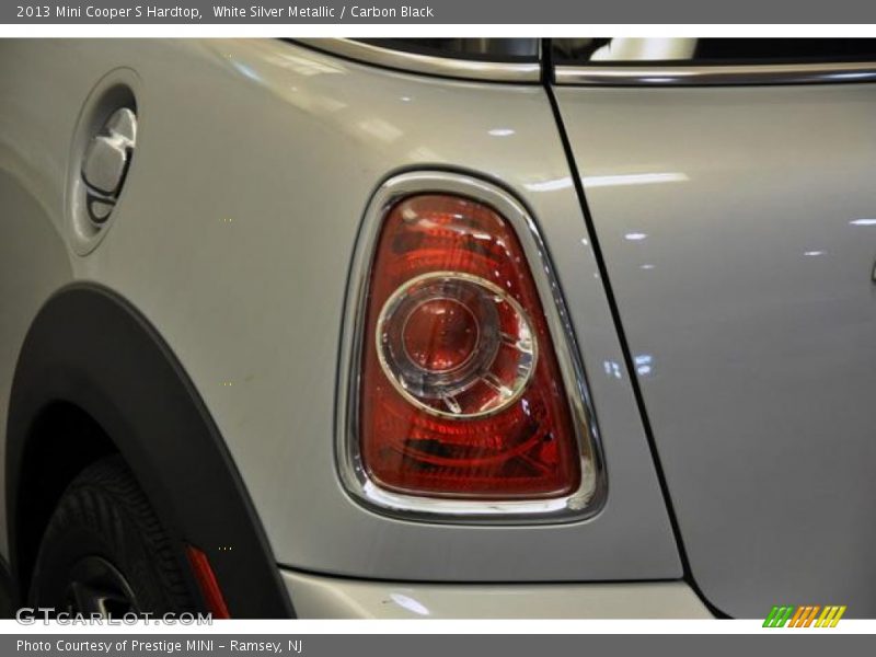 White Silver Metallic / Carbon Black 2013 Mini Cooper S Hardtop
