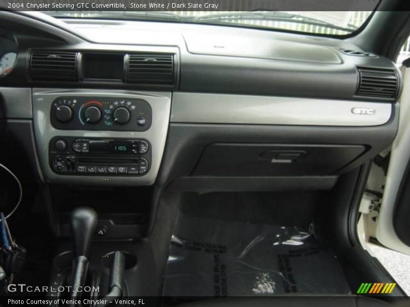 Stone White / Dark Slate Gray 2004 Chrysler Sebring GTC Convertible
