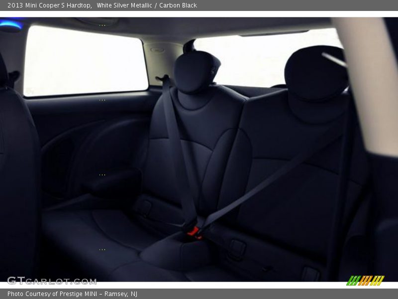 White Silver Metallic / Carbon Black 2013 Mini Cooper S Hardtop