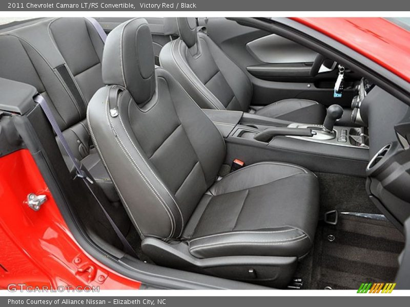  2011 Camaro LT/RS Convertible Black Interior