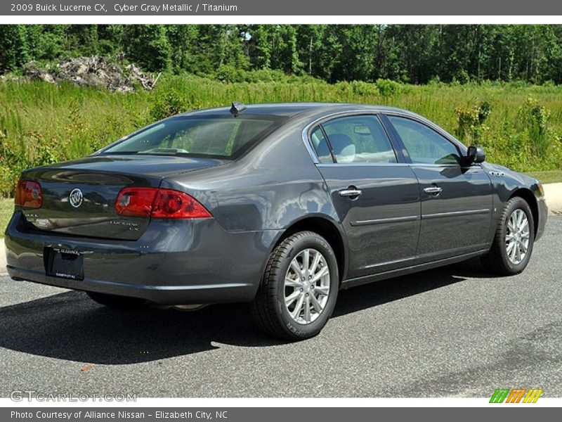 Cyber Gray Metallic / Titanium 2009 Buick Lucerne CX