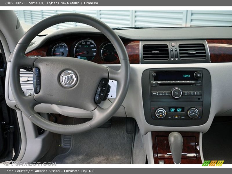 Dashboard of 2009 Lucerne CX