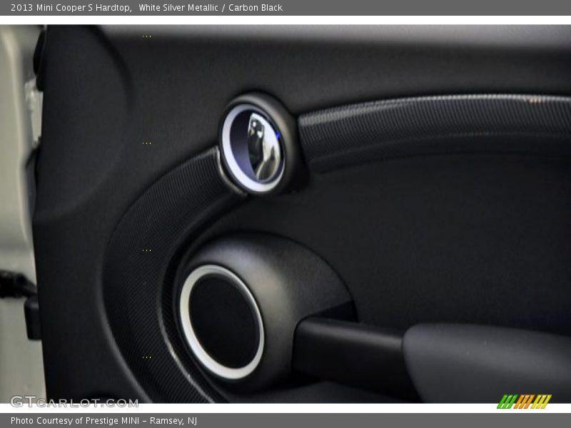 White Silver Metallic / Carbon Black 2013 Mini Cooper S Hardtop