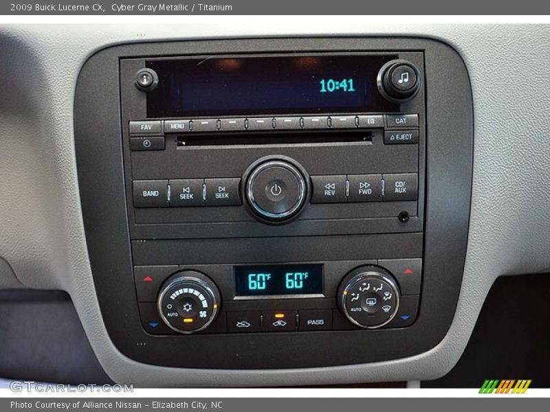 Controls of 2009 Lucerne CX