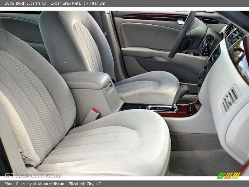 Cyber Gray Metallic / Titanium 2009 Buick Lucerne CX