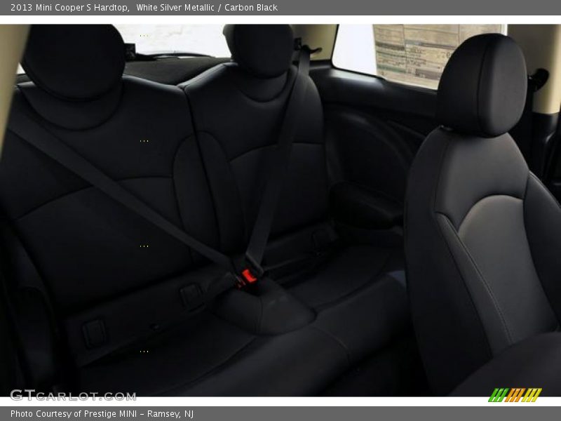 White Silver Metallic / Carbon Black 2013 Mini Cooper S Hardtop