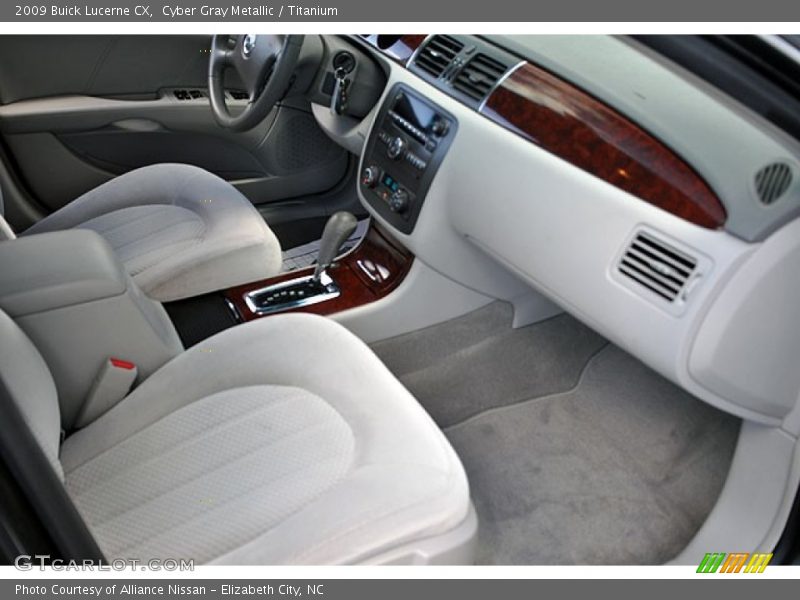 Cyber Gray Metallic / Titanium 2009 Buick Lucerne CX
